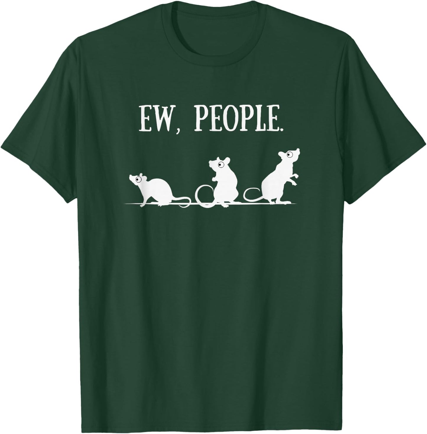 Rat Lovers Gift Shirt | Introverted Rat Gift Introverts T-Shirt - T-Shirt | Forest