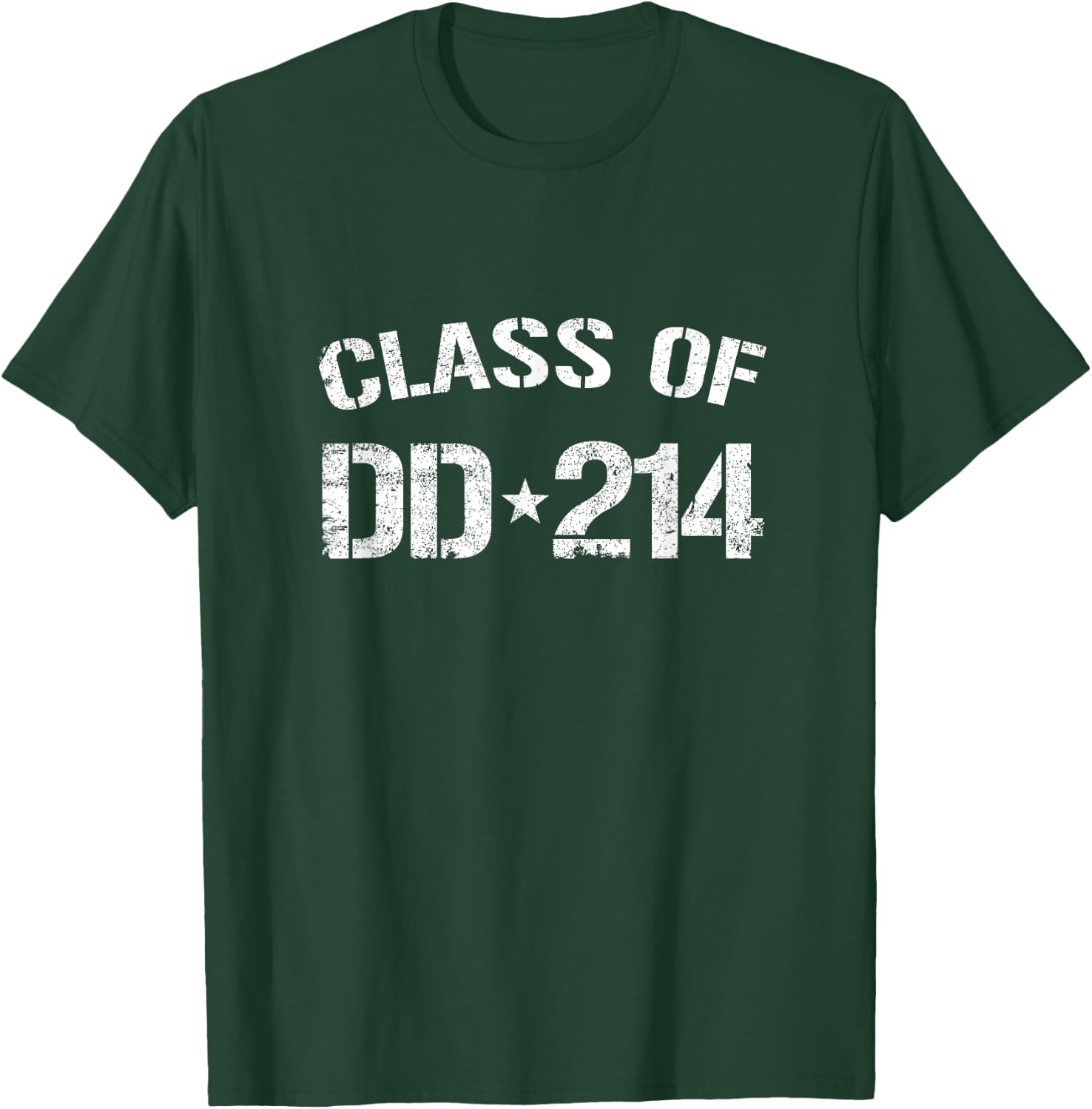 Class Of DD-214 Military Veteran Retired Military DD-214 T-Shirt - T-Shirt | Forest
