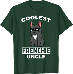 Coolest French Bulldog Uncle Funny Dog Women T-Shirt - T-Shirt | Forest