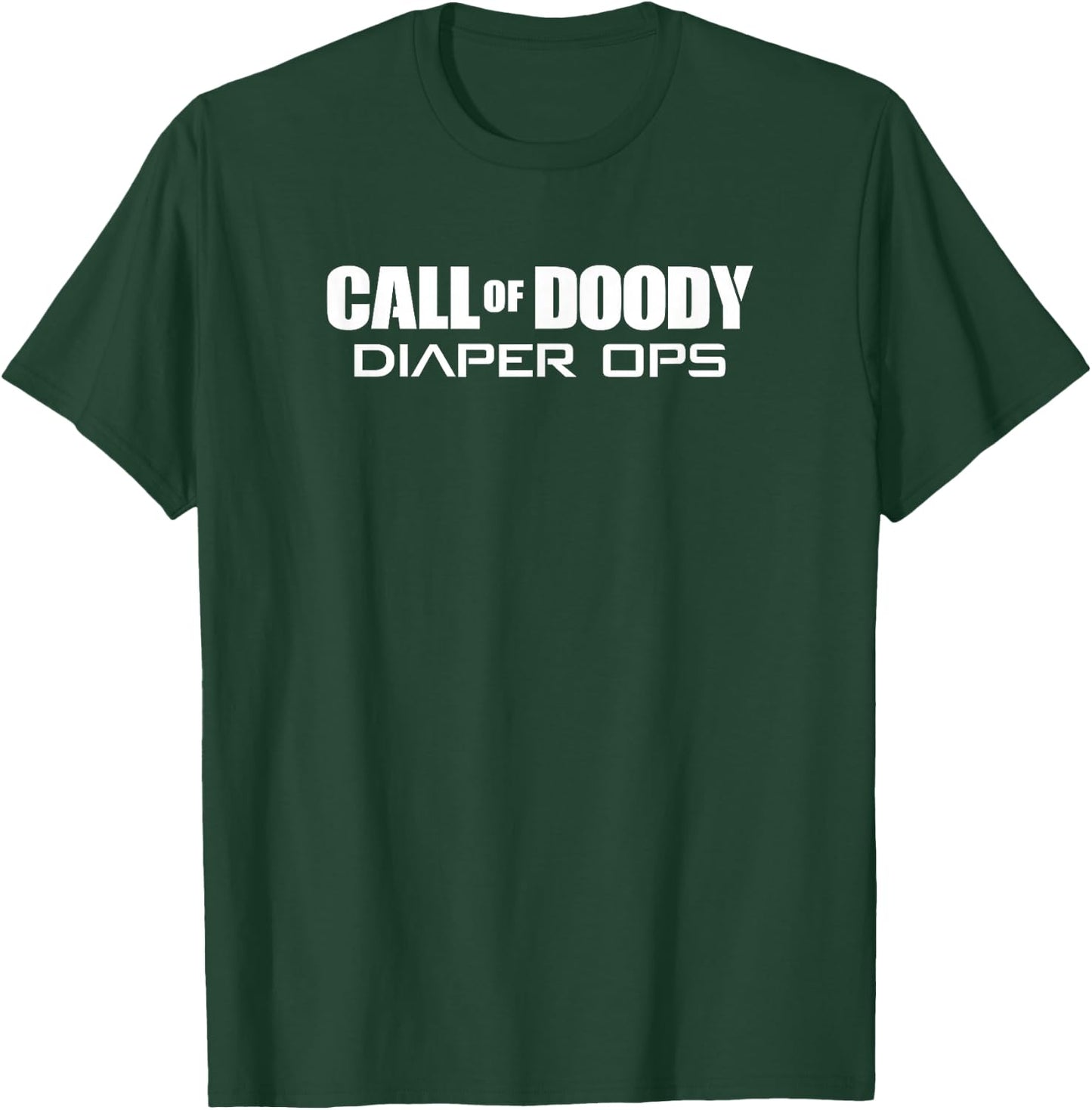 Call Of Doody Brown Diaper Ops Specialist XP Weekend T-Shirt - T-Shirt | Forest