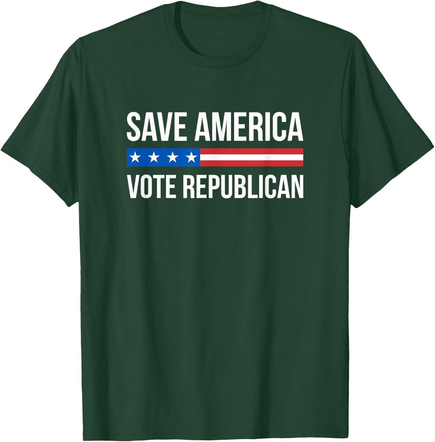 Save America - Vote Republican T-Shirt - T-Shirt | Forest