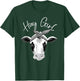 Hay Girl Farmer Funny Cattle Cow Farm Lovers Gift Women Kids T-Shirt - T-Shirt | Forest