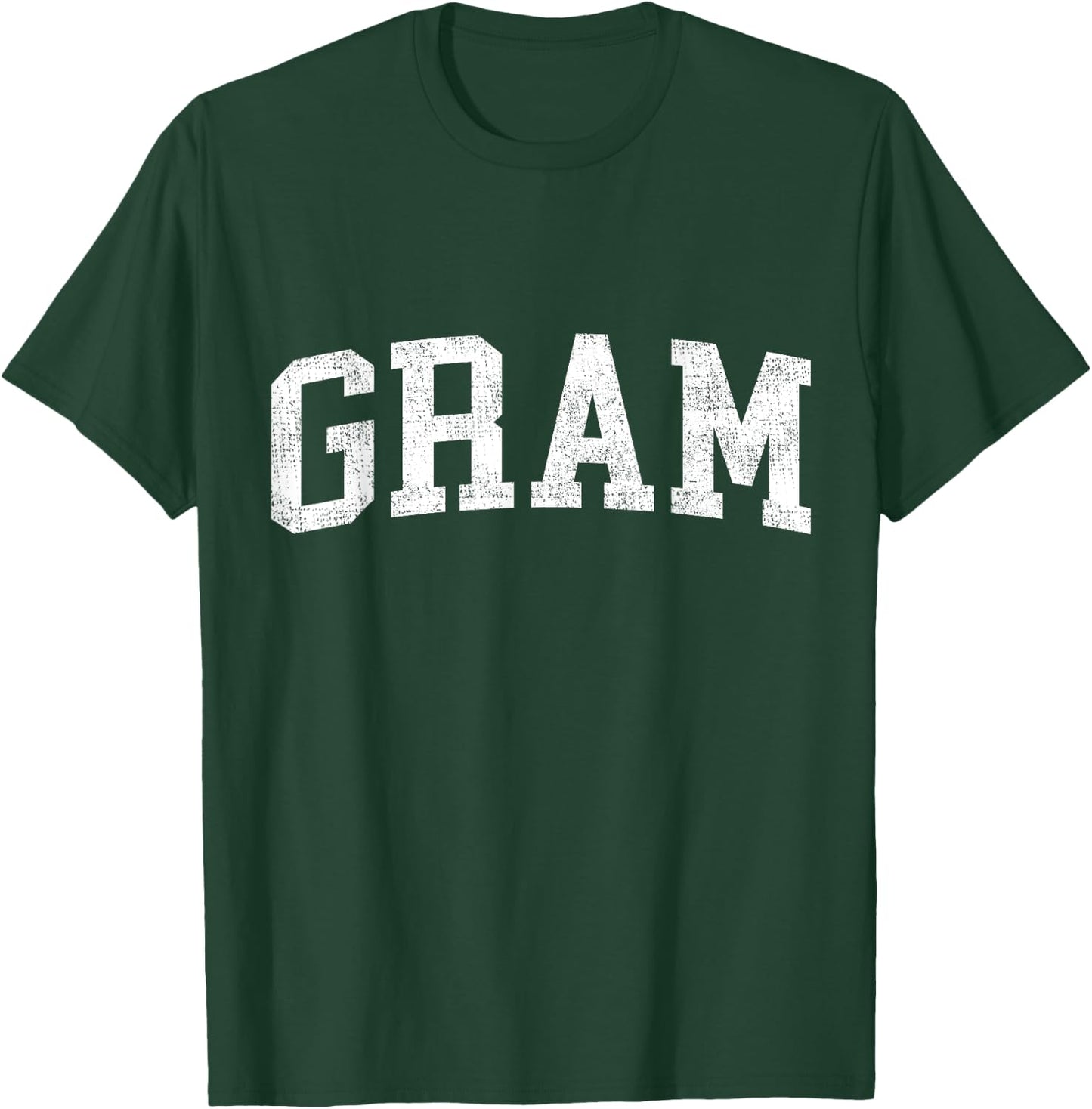 Gram Classic Bold Font Gram Birthday Gift , Small, Black T-Shirt - T-Shirt | Forest