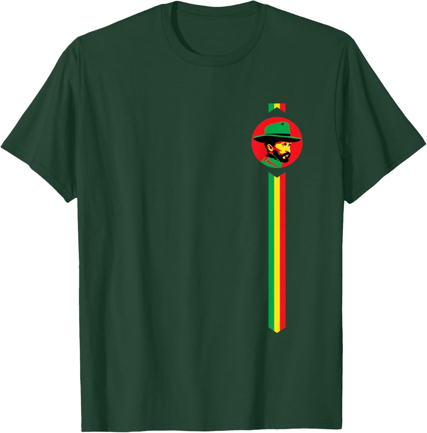 His Imperial Majesty Haile Selassie I King of Kings T-Shirt - T-Shirt | Forest