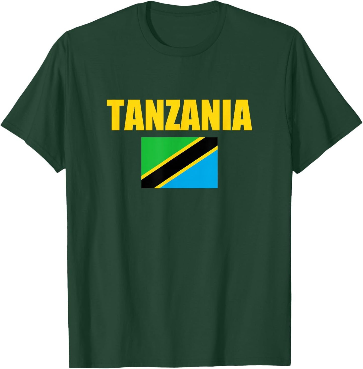 Tanzania Flag for real Patriots Tanzania T-Shirt - T-Shirt | Forest
