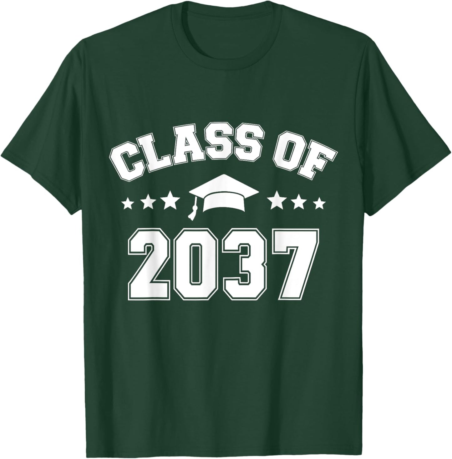 Class of 2037 Pre-K graduate preschool graduation T-Shirt - T-Shirt | Forest