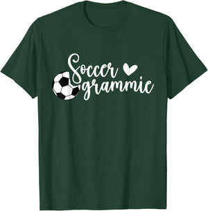 Soccer Grammie Proud Grammie of A Soccer Player Grammie T-Shirt - T-Shirt | Forest