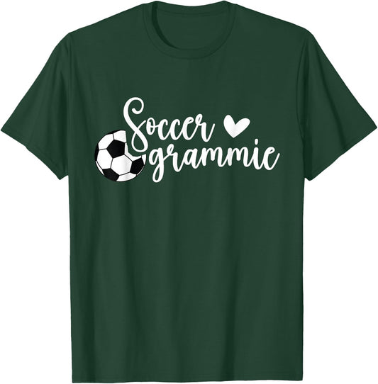 Soccer Grammie Proud Grammie of A Soccer Player Grammie T-Shirt - T-Shirt | Forest