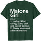 MALONE GIRL NY NEW YORK Funny City Home Roots Gift T-Shirt - T-Shirt | Forest