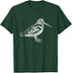 American Woodcock Bird Watching Hunting Unique Birding Gift T-Shirt - T-Shirt | Forest
