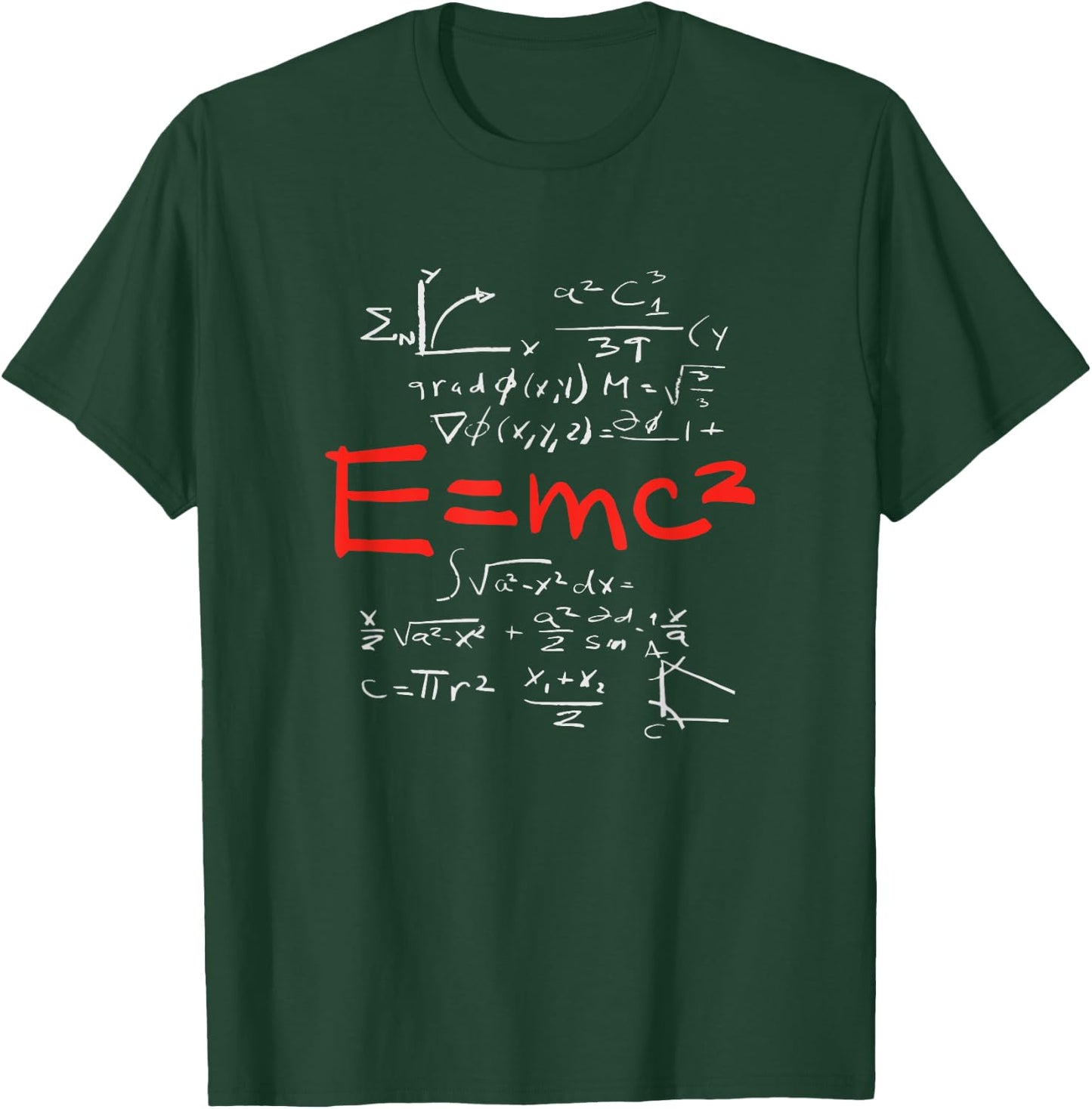 Relativity theory E = mc2 theory equation physics study T-Shirt - T-Shirt | Forest