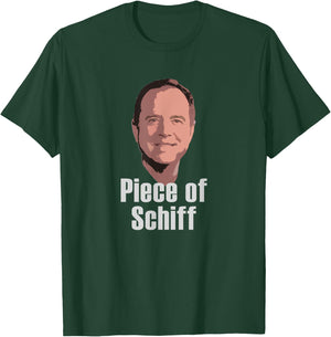 Adam Piece of Schiff Shifty Schiff Impeachment Pro Trump T-Shirt - T-Shirt | Forest