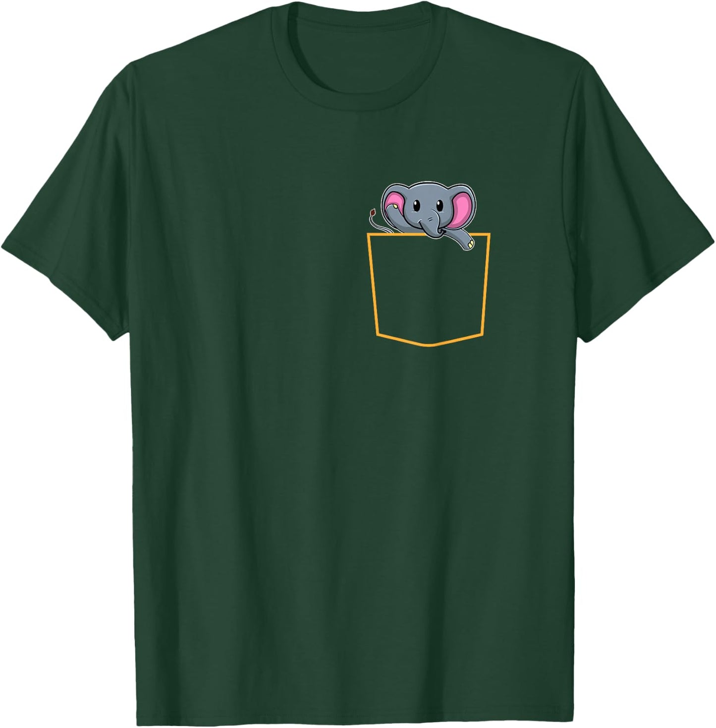 Elephant In Pocket T-Shirt - T-Shirt | Forest