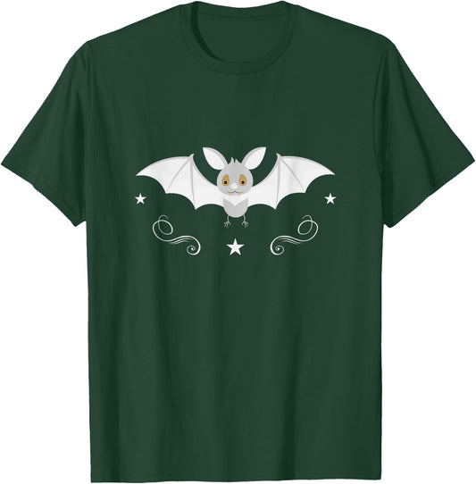Kids Gift Cute Bat Halloween T-Shirt - T-Shirt | Forest