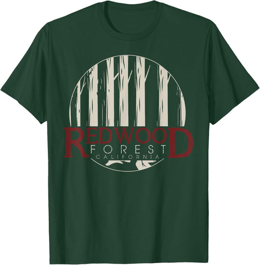 Redwood National Park Shirt, Redwood Forest US Nationalpark T-Shirt - T-Shirt | Forest