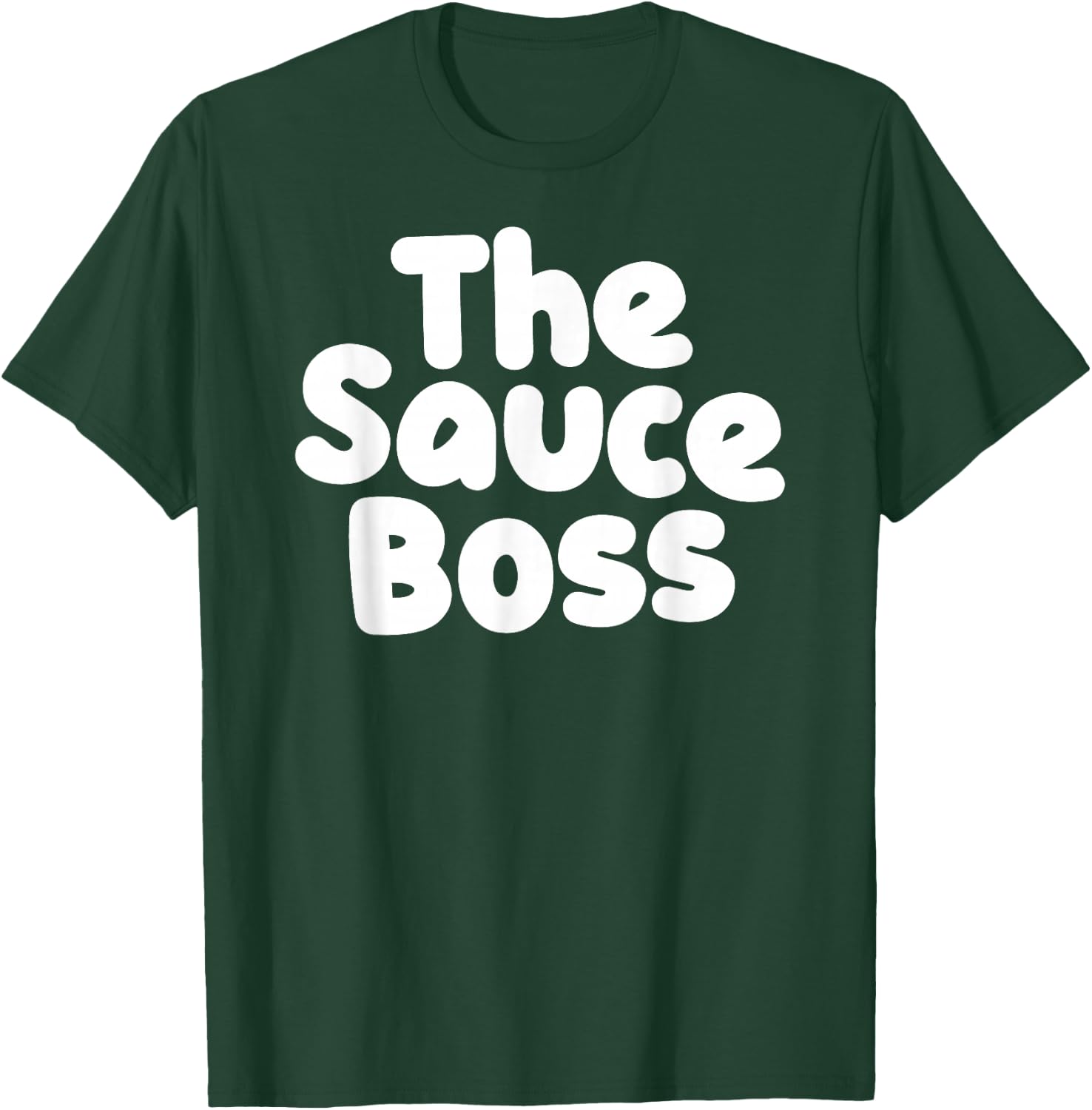 Cute Sauce Boss Chef BBQ Cook Food Humorous Gift T-Shirt - T-Shirt | Forest