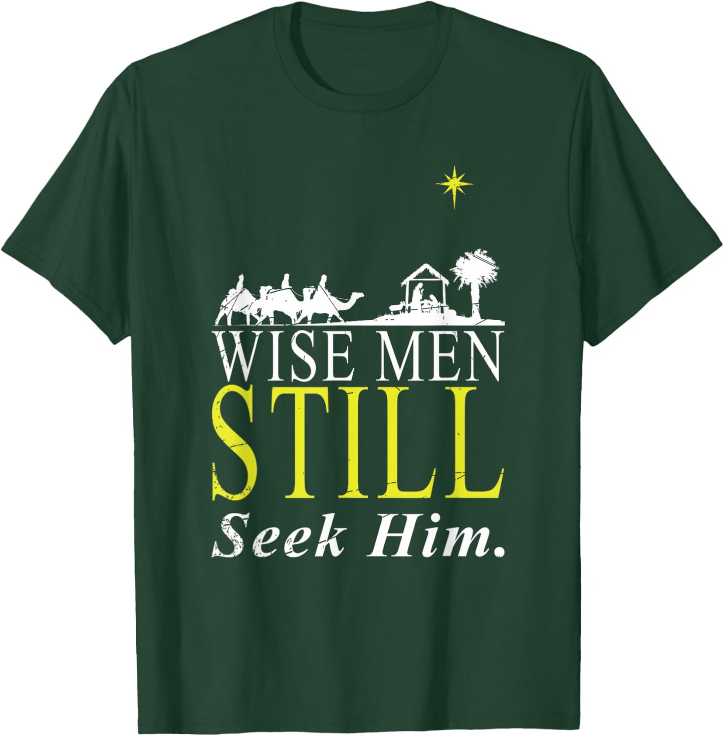 Jesus Christ Devotee Christianity Faith Men Gift Prayer T-Shirt - T-Shirt | Forest