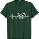 Car Mechatronics Engineer Heartbeat Car Mechanic T-Shirt - T-Shirt | Forest
