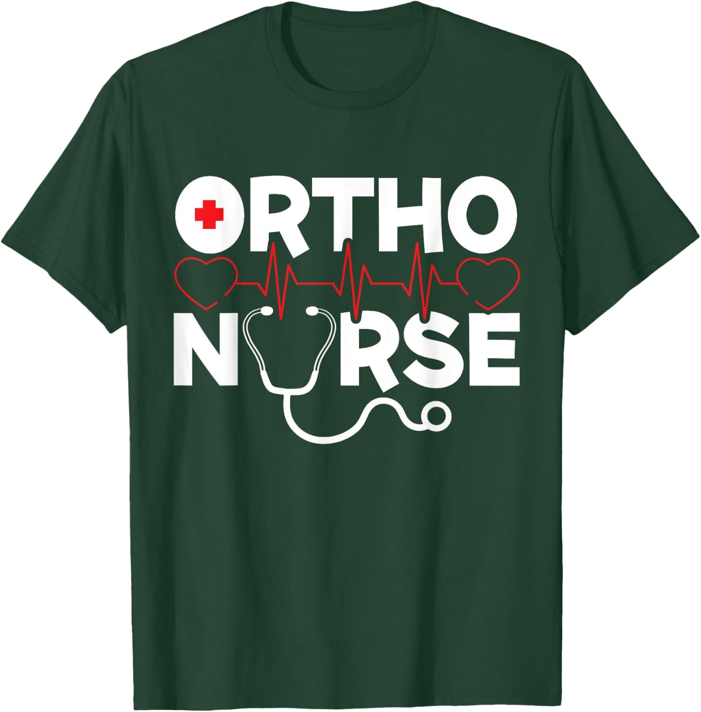 Ortho Nurse Registered RN Medical Orthopedic Nursing T-Shirt - T-Shirt | Forest
