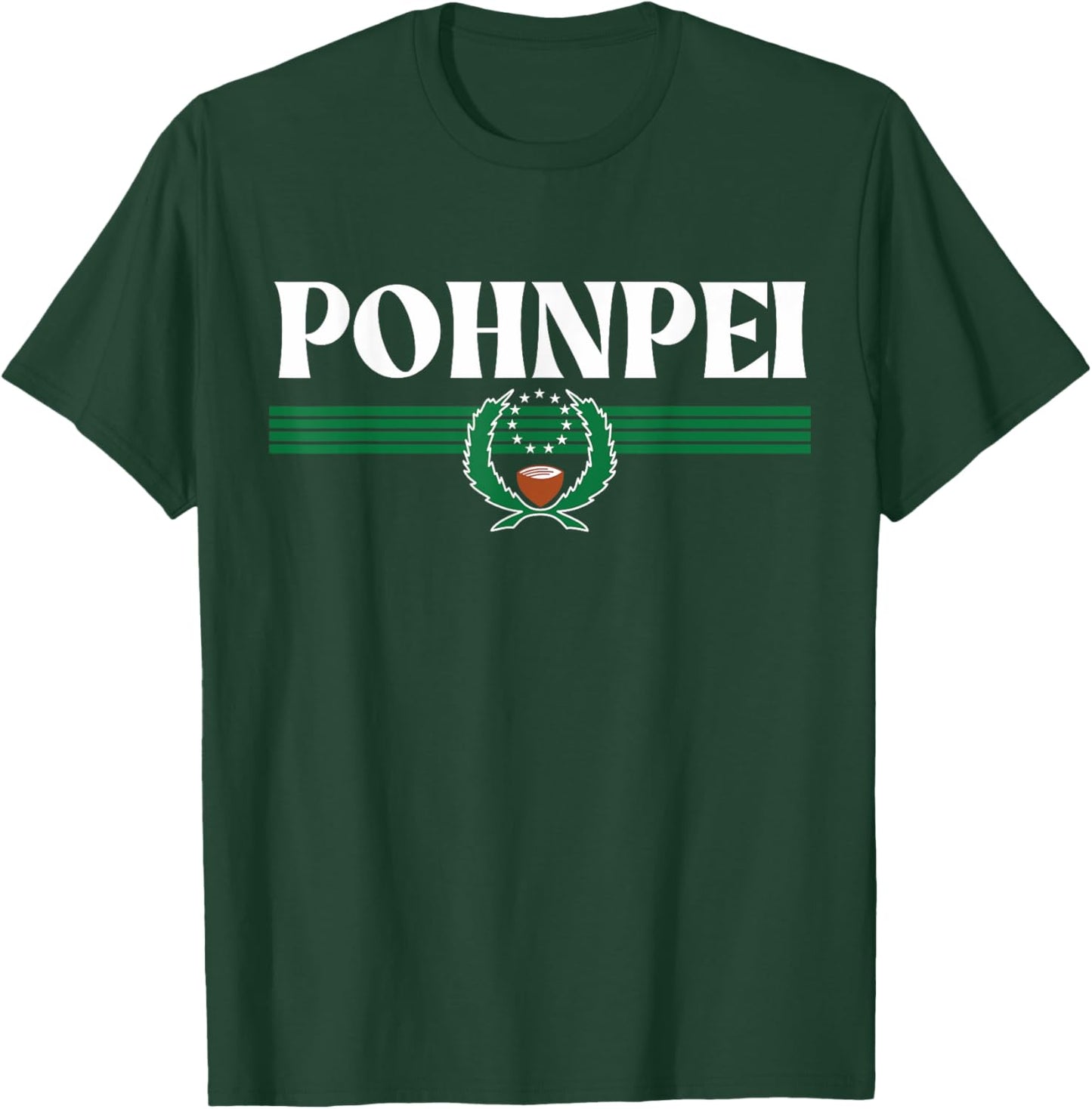 Pohnpei Micronesia, Pohnpei Flag, Pohnpei T-Shirt - T-Shirt | Forest