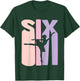6th Birthday Gift Ballet Dancer 6 Years old Ballerina Girl T-Shirt - T-Shirt | Forest