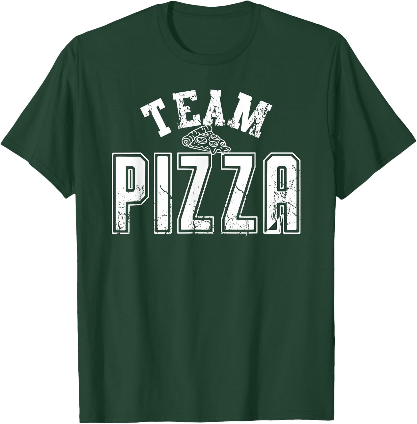 Team Pizza matching I love pizza lover women kids T-Shirt - T-Shirt | Forest