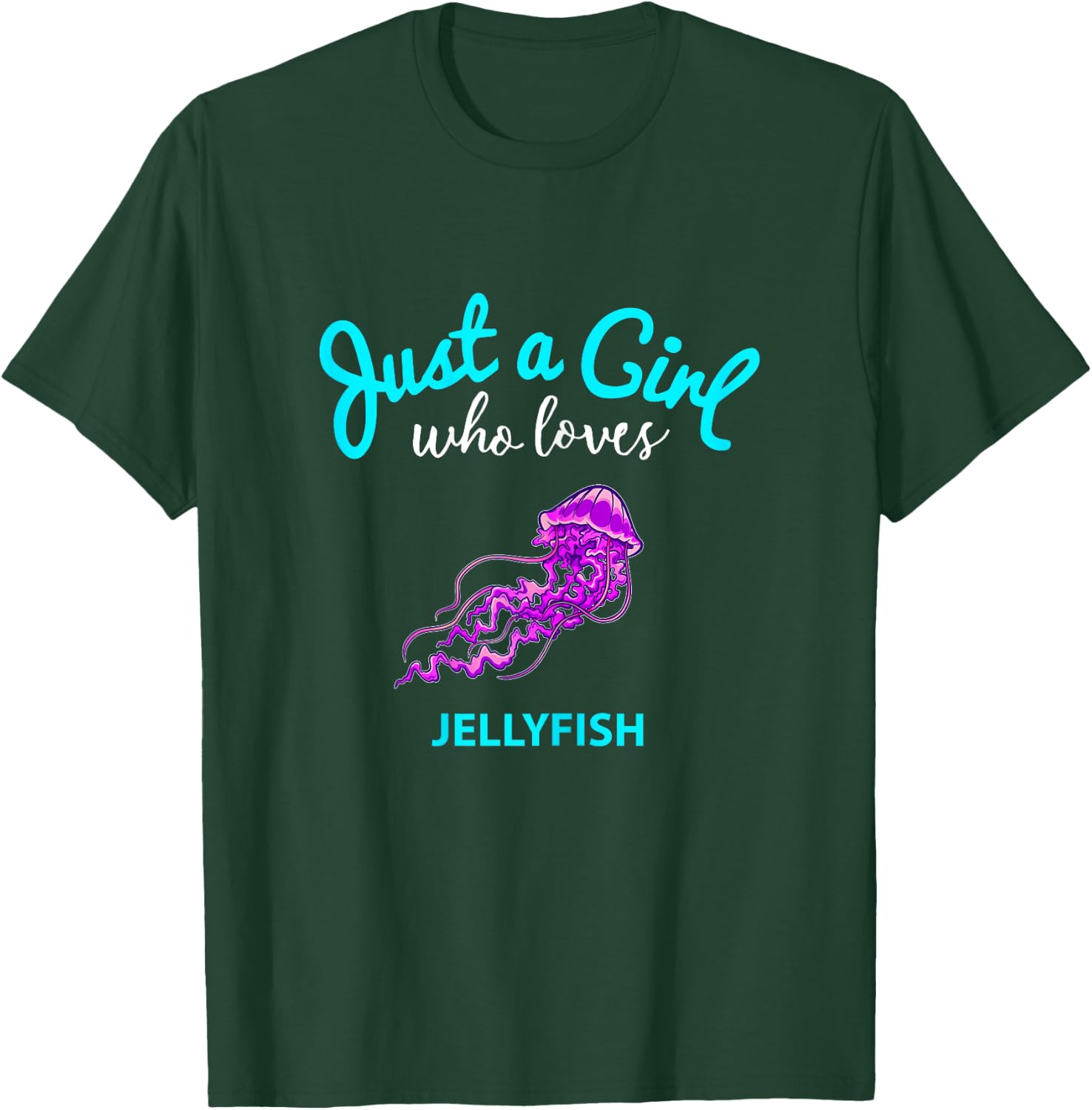Jellyfish Shirt for Girls | Jellyfish for Children T-Shirt - T-Shirt | Forest