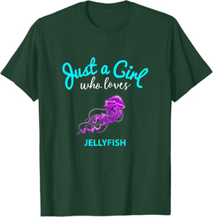 Jellyfish Shirt for Girls | Jellyfish for Children T-Shirt - T-Shirt | Forest