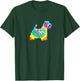 West Highland Terrier Dog Tie Dye Gift Mothers T-Shirt - T-Shirt | Forest
