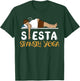 Spanish Yoga is Siesta Meditation Lunch Break Rest Yoga T-Shirt - T-Shirt | Forest