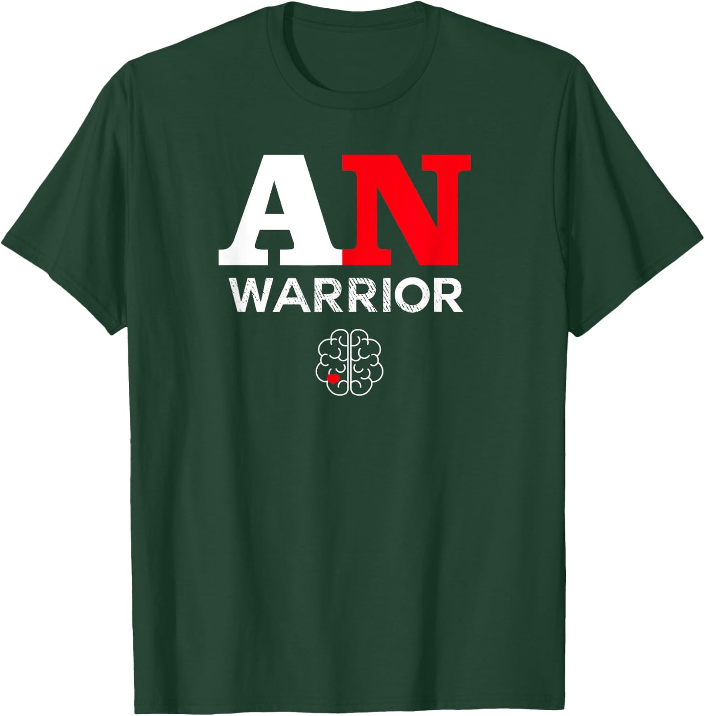 Brain Tumor Awareness Acoustic Neuroma Fighter Gift T-Shirt - T-Shirt | Forest