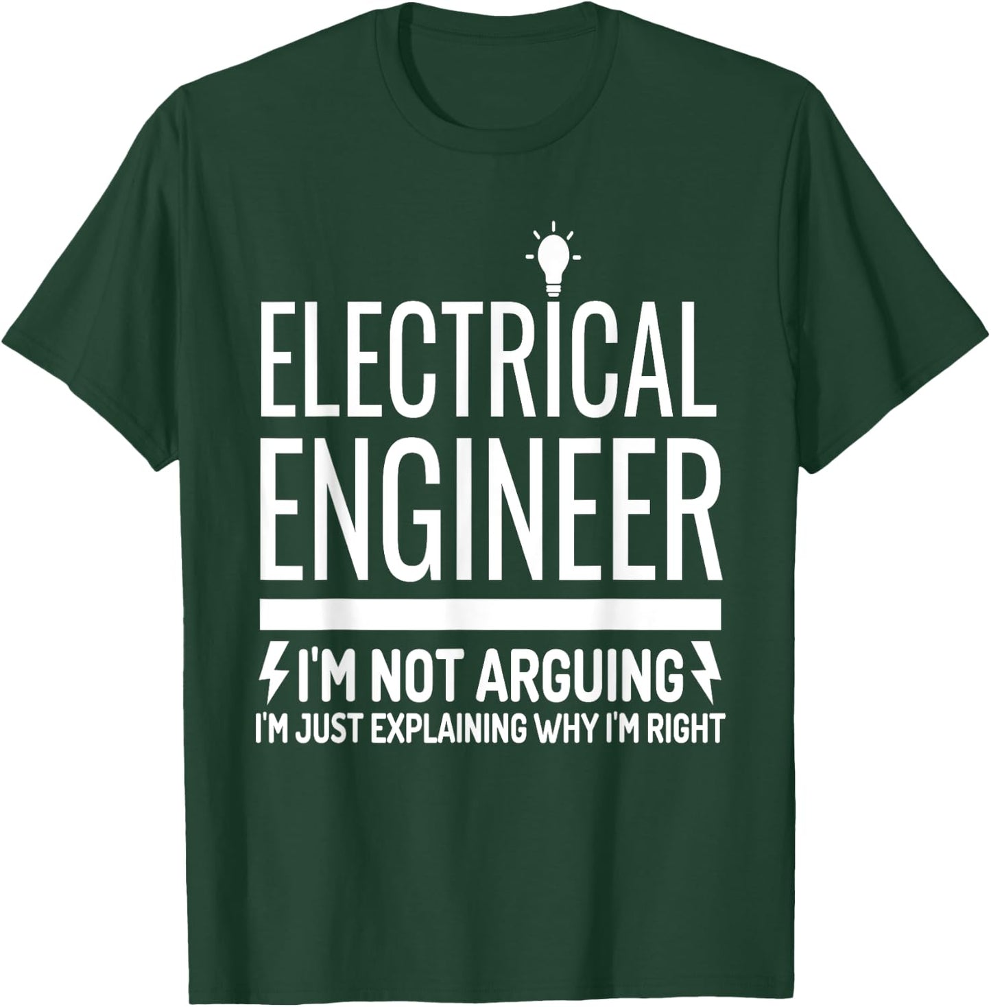 Funny Electrical Engineer Gift Electronics Engineering 2024 T-Shirt - T-Shirt | Forest