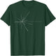 Vintage Space Travel Probe Pulsar Map Pioneer Voyager Earth T-Shirt - T-Shirt | Forest