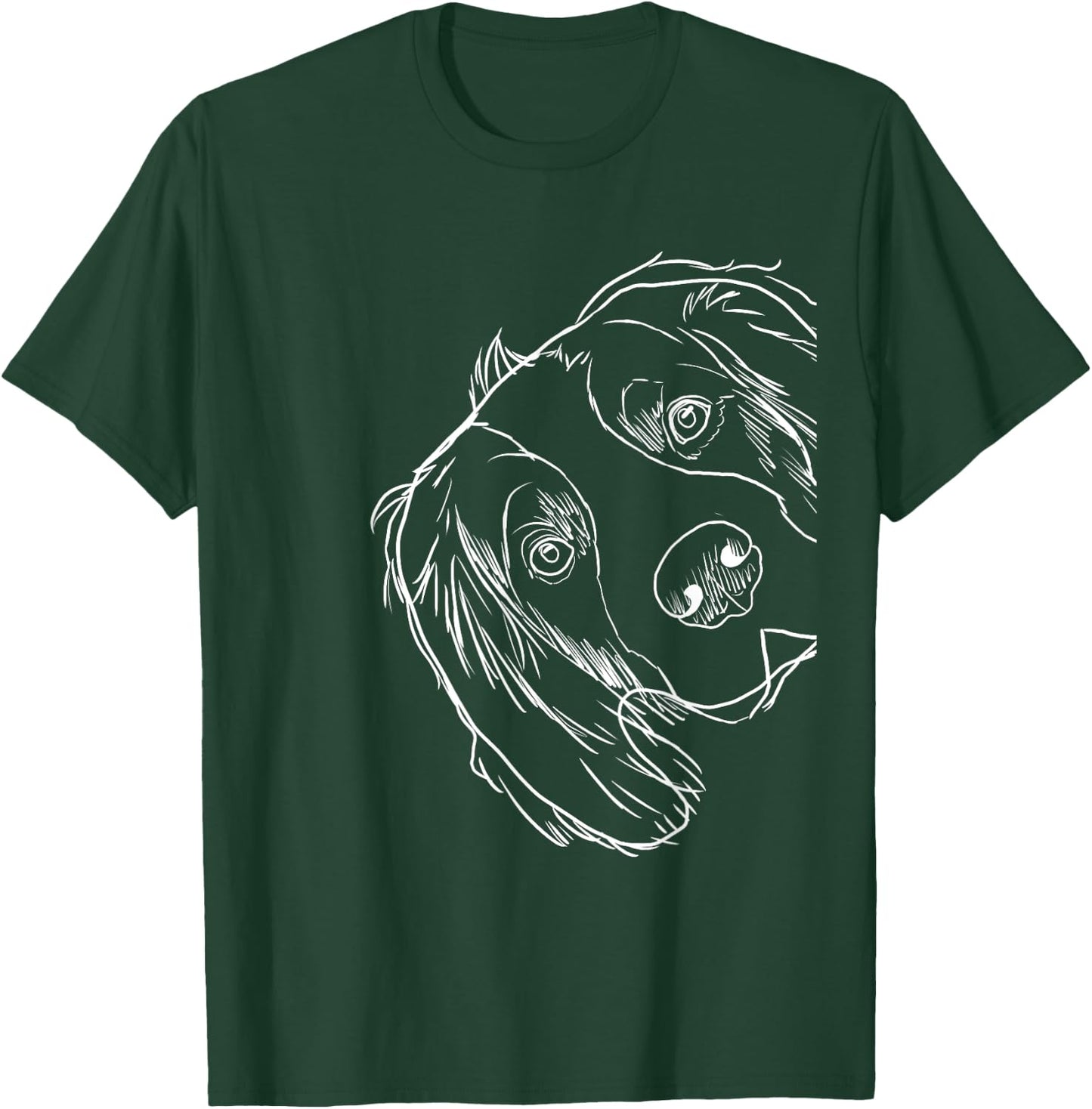 Funny Dog Welsh Springer Spaniel Women Kids T-Shirt - T-Shirt | Forest