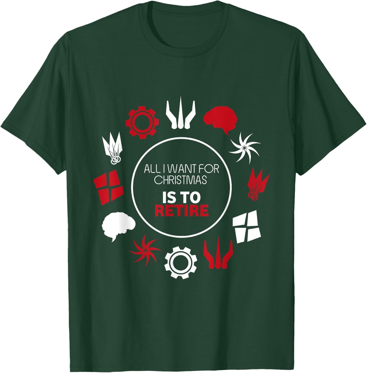 Christmas Gloomhaven - Christmas Board game clothing T-Shirt - T-Shirt | Forest