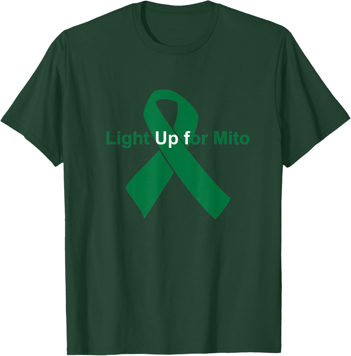 Mitochondrial Disease Awareness Theme Light Up for Mito T-Shirt - T-Shirt | Forest