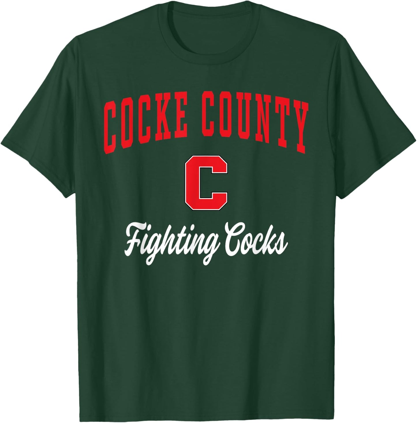 Cocke County High School Fighting Cocks T-Shirt - T-Shirt | Forest