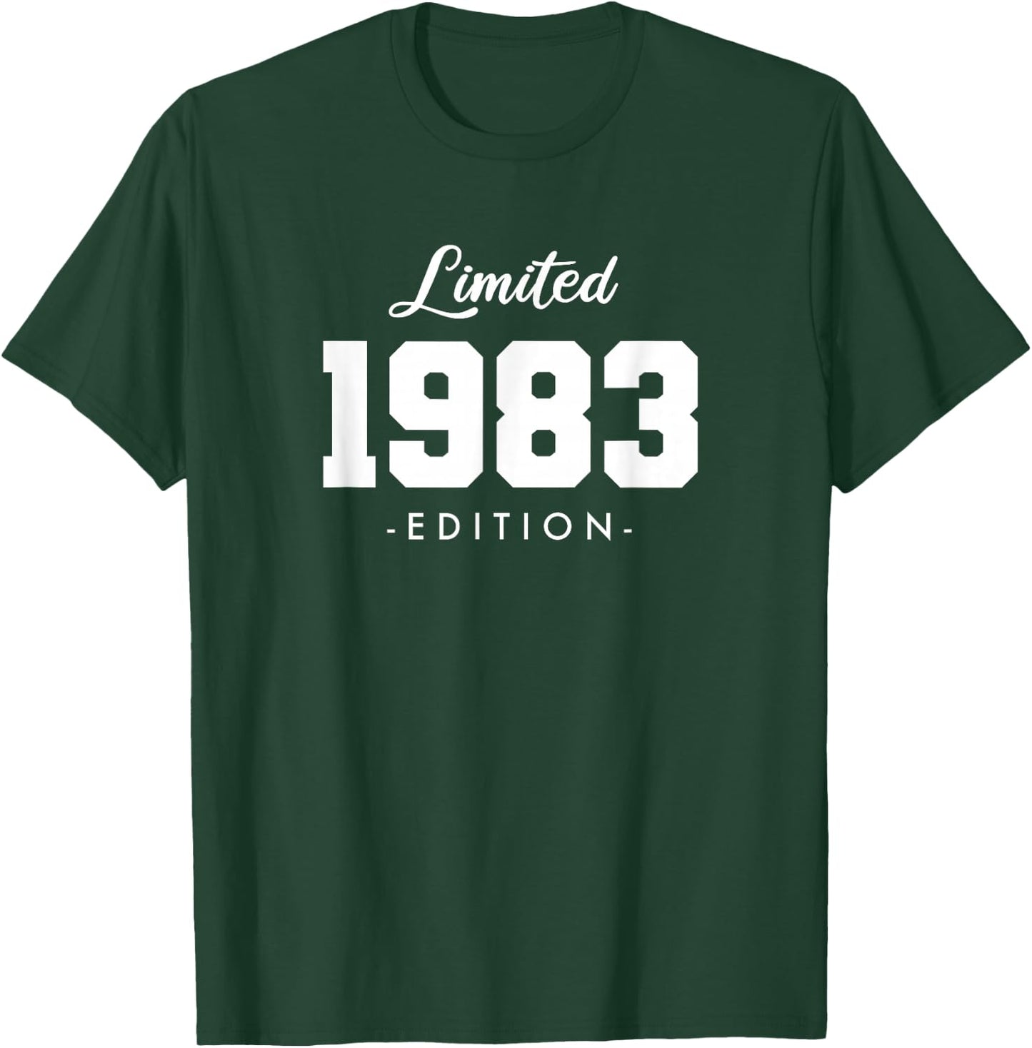 Gift 42 Year Old 1983 Limited Edition 42nd Birthday T-Shirt - T-Shirt | Forest