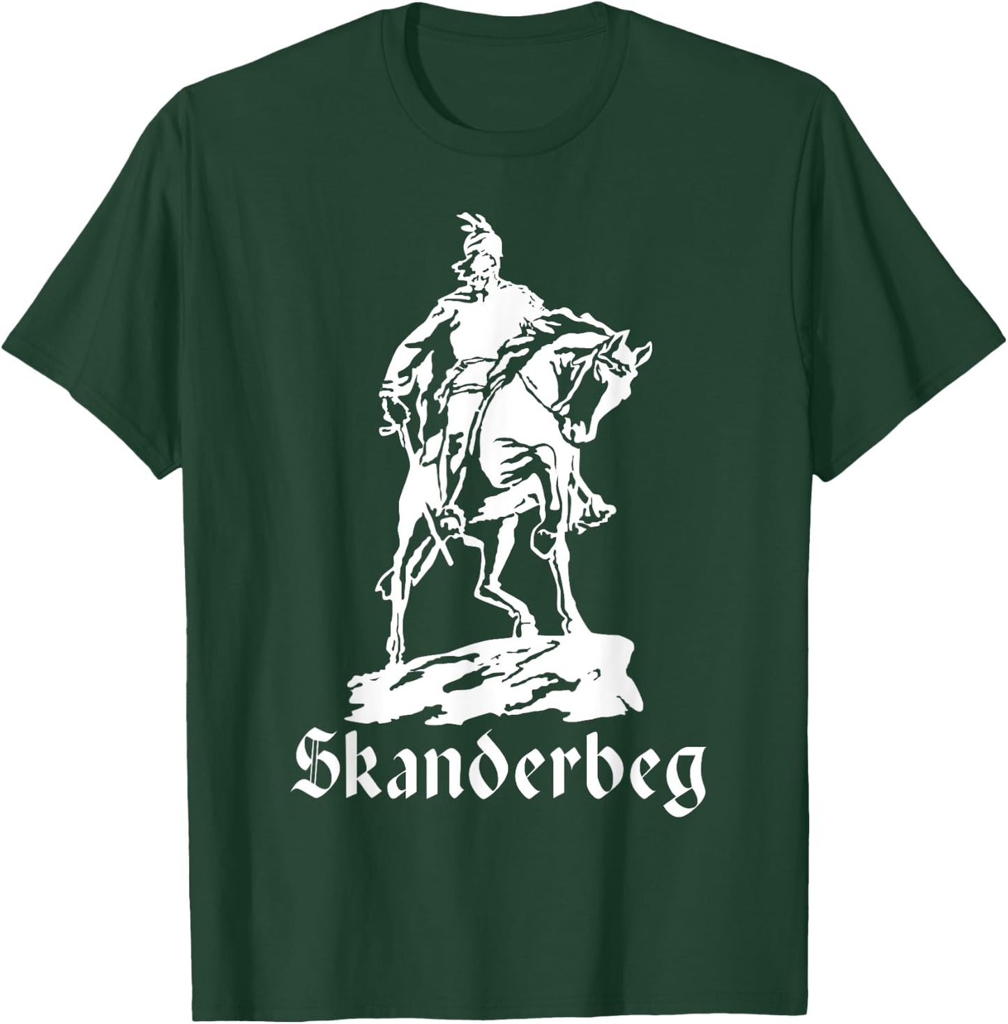 Skanderbeg Republic of Albania Shqipëria Tirana Albanian T-Shirt - T-Shirt | Forest