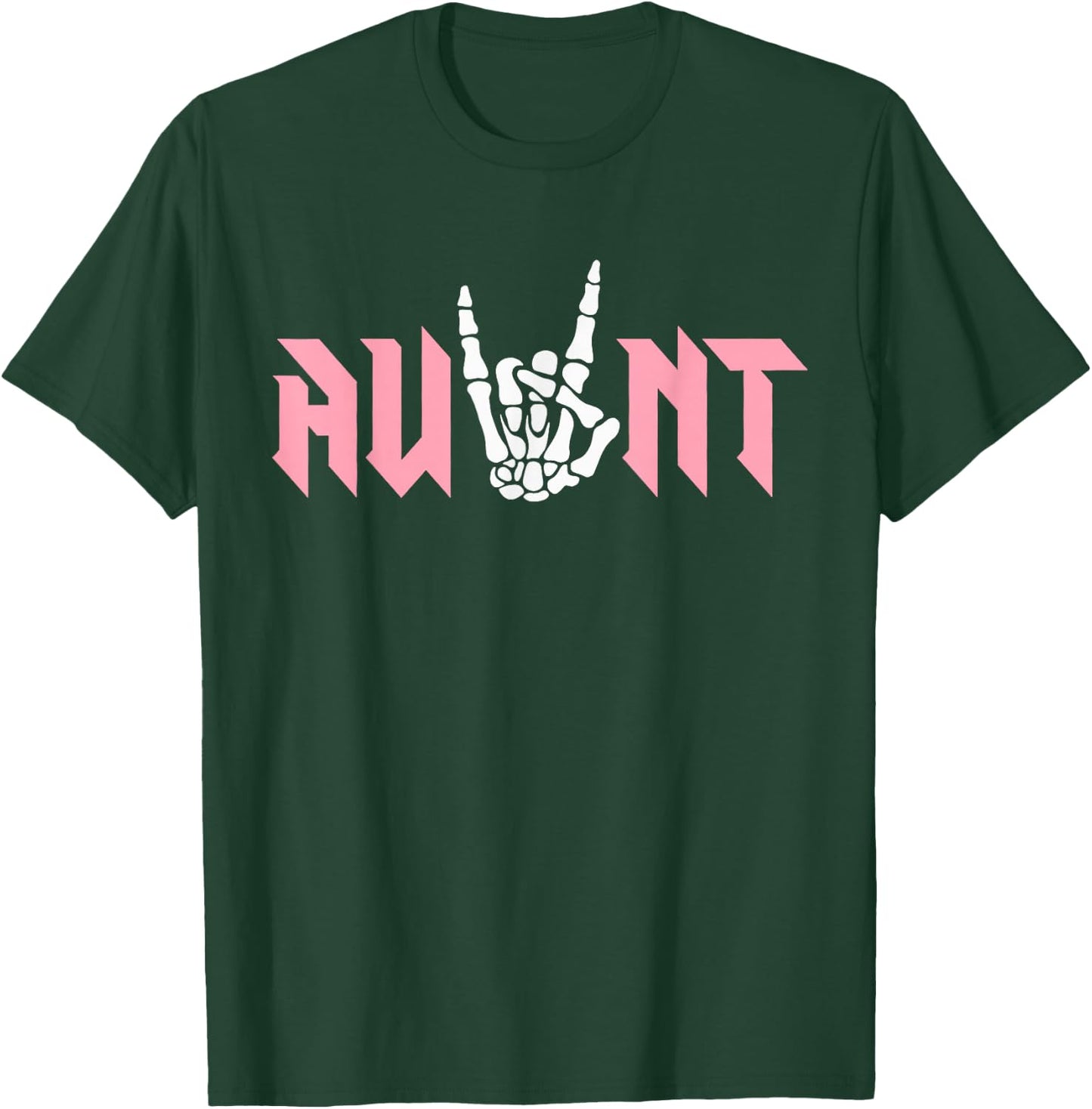 Aunt Of The Bad Two the Bone Birthday 2 Years Old Birthday T-Shirt - T-Shirt | Forest