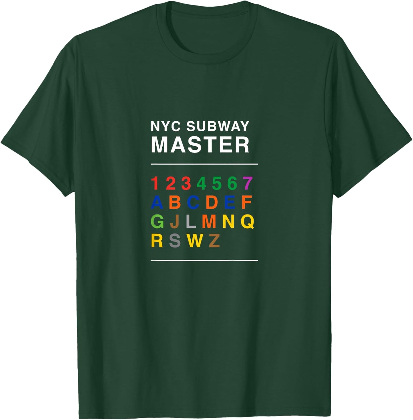 Kids Kids NYC Subway Master T-Shirt - T-Shirt | Forest