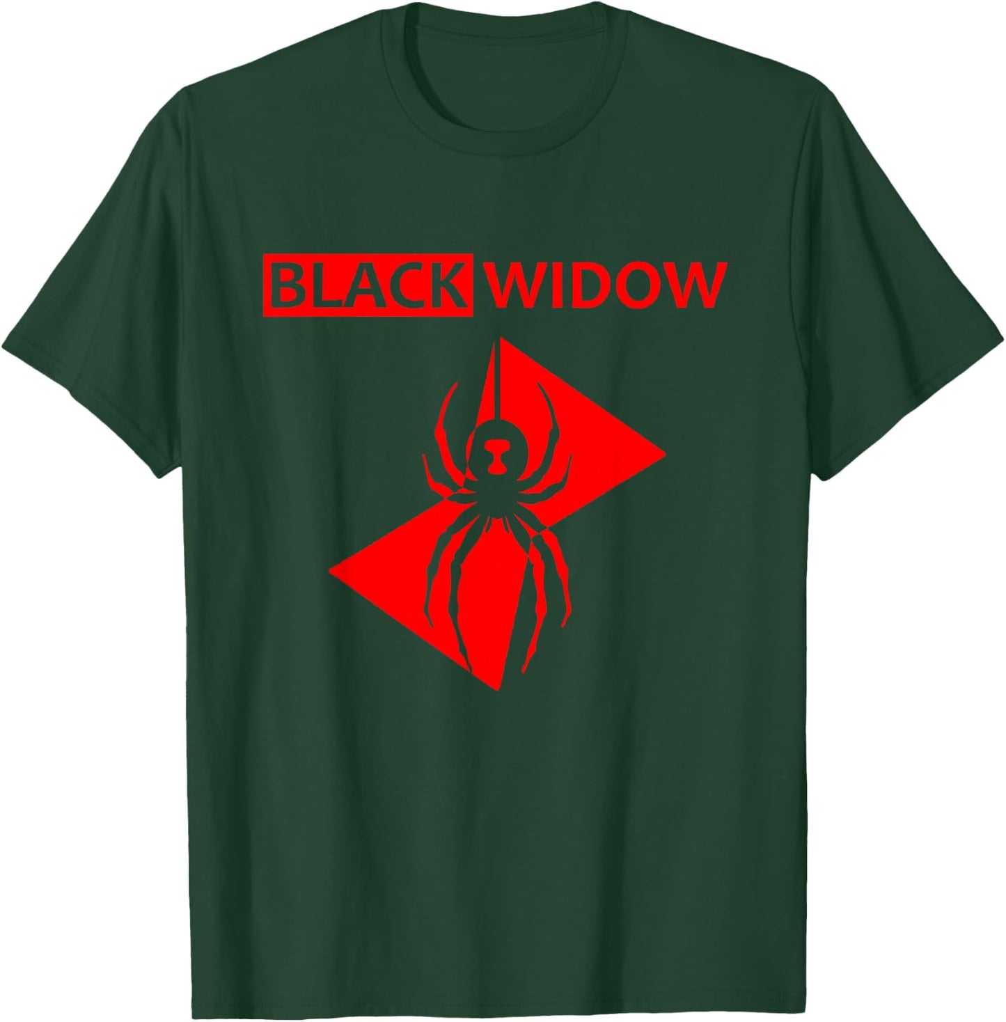 Black Widow Spider Gift T-Shirt - T-Shirt | Forest