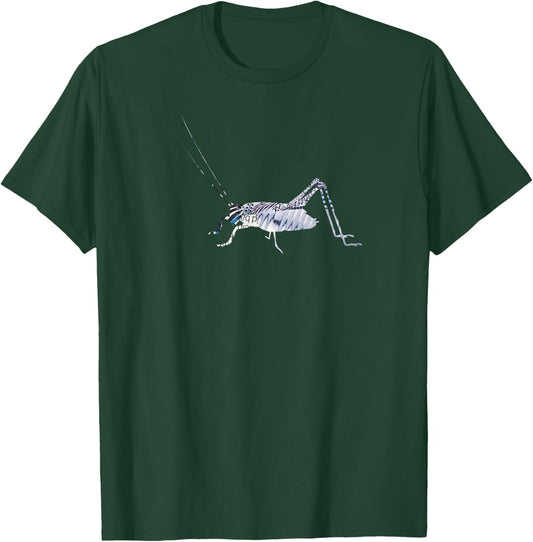 Unique steampunk bug cricket collage art for insect nature T-Shirt - T-Shirt | Forest
