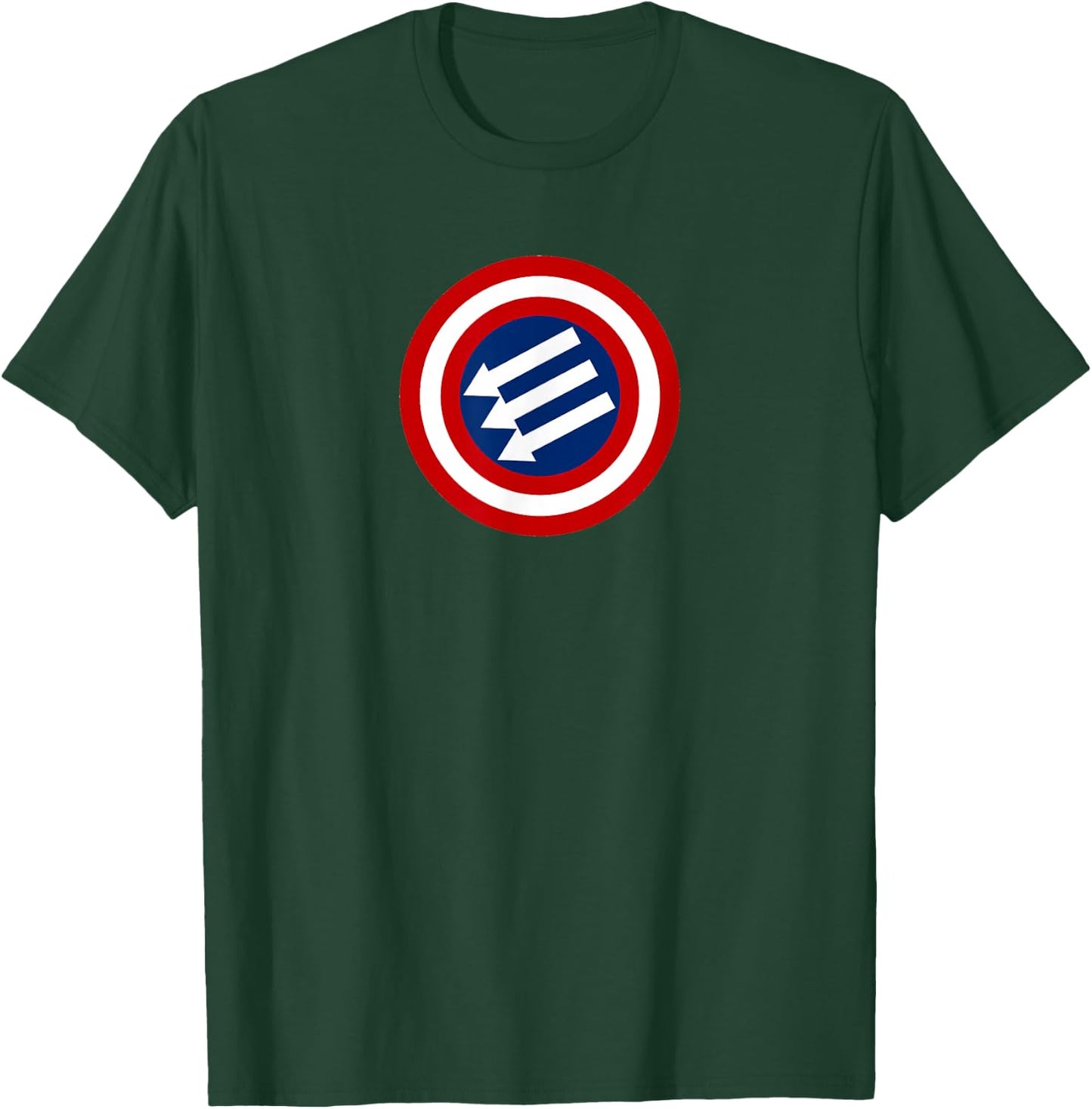 Three Arrows Iron Front T-Shirt - T-Shirt | Forest