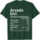 ARVADA GIRL CO COLORADO Funny City Home Roots USA Gift T-Shirt - T-Shirt | Forest