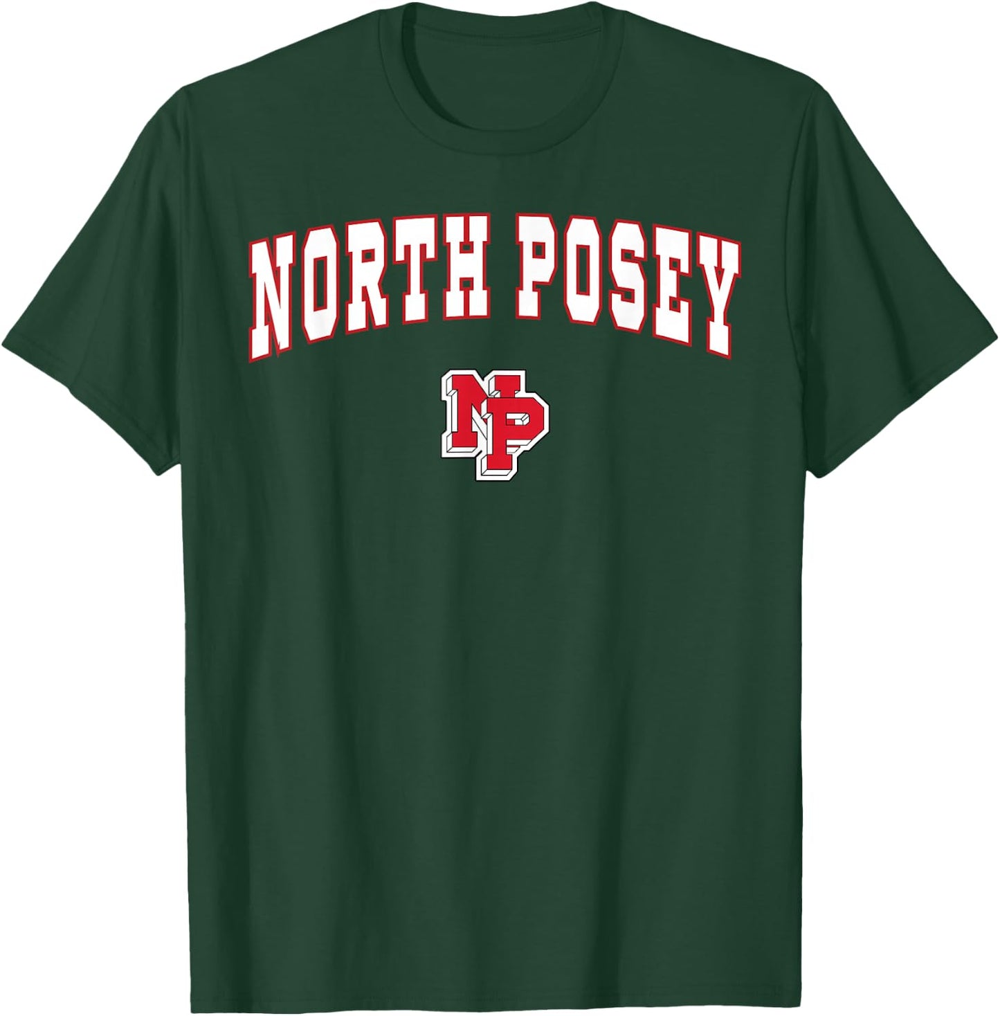 North Posey High School Vikings T-Shirt - T-Shirt | Forest