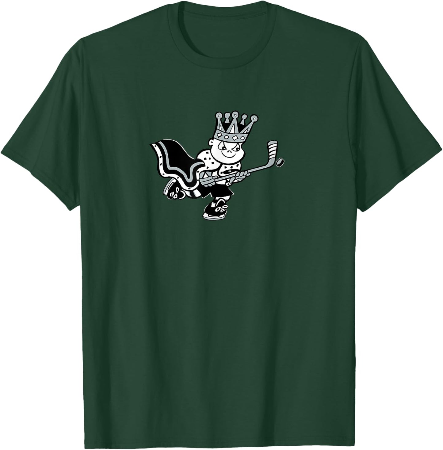 Cute Little Royal King Hockey Logo T-Shirt - T-Shirt | Forest