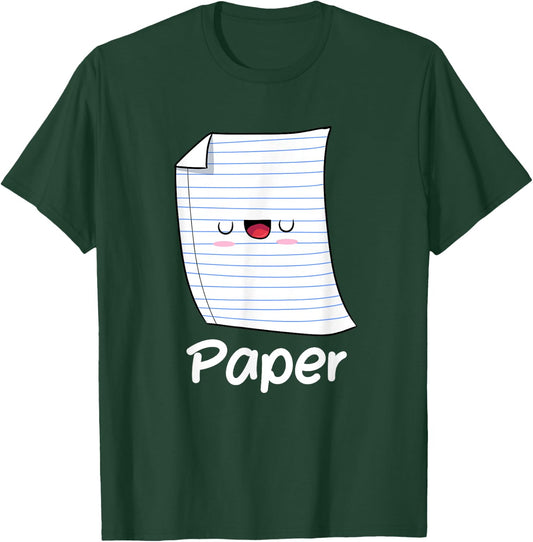 Funny Group Halloween Outfit - Rock Paper Scissors Costume T-Shirt - T-Shirt | Forest