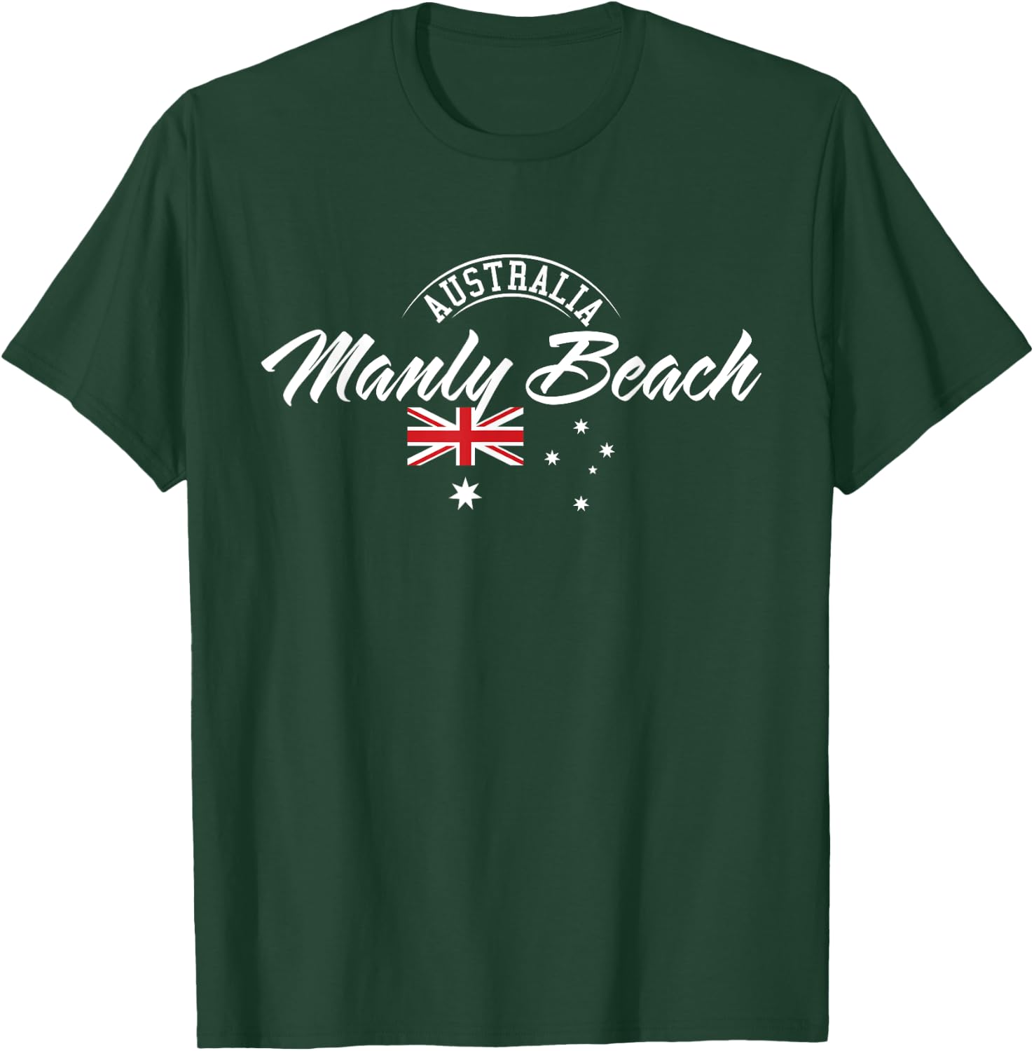 Manly Beach Australia T-Shirt - T-Shirt | Forest