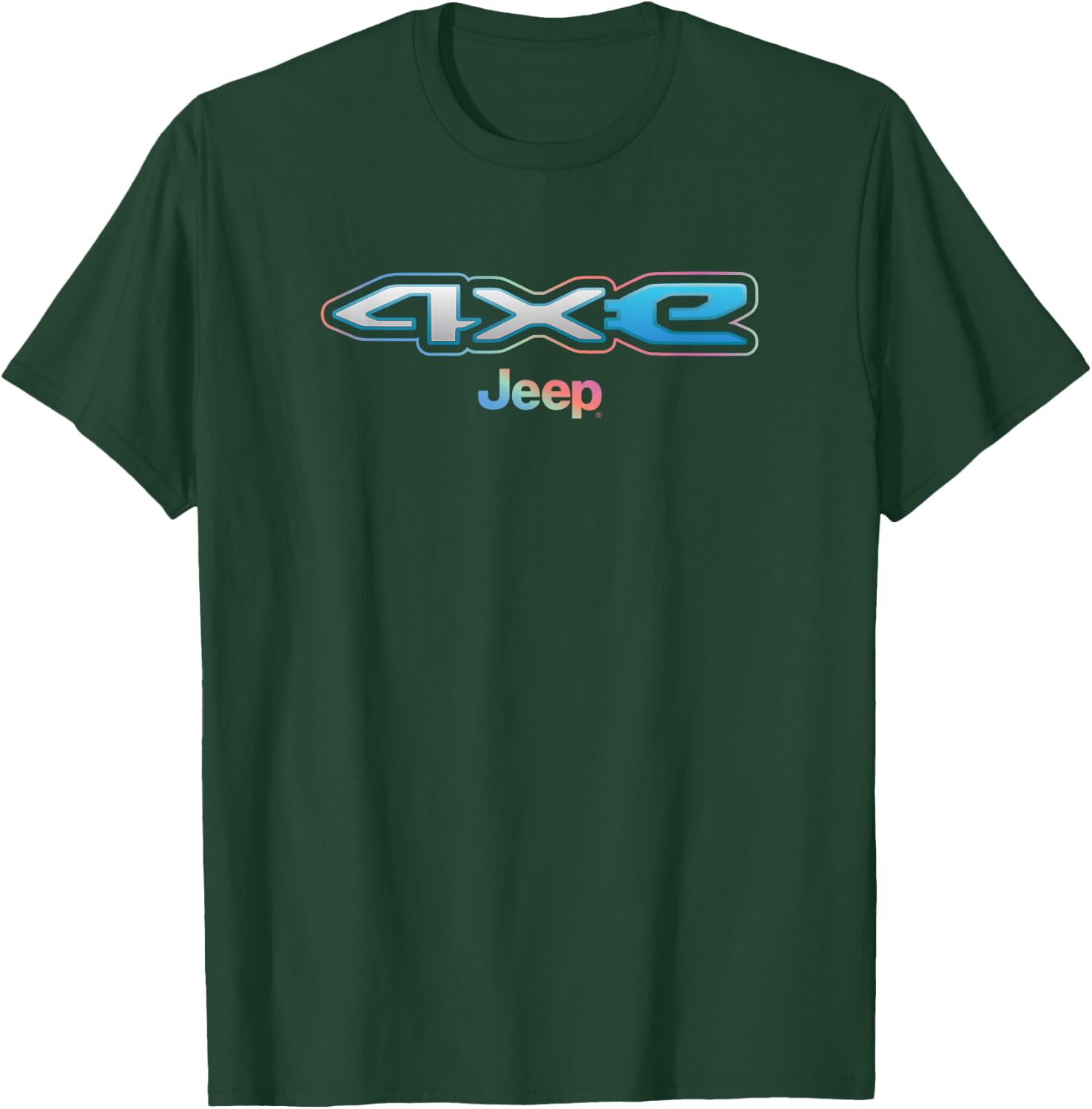 Jeep 4xe Multi-Color T-Shirt - T-Shirt | Forest